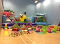 Bounceabout bouncy castle and soft play hire. soft play area